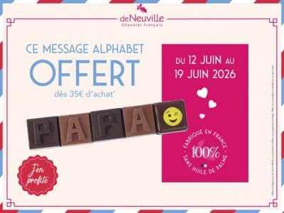 💙 Fête des Pères : dites-le avec du chocolat ! 🍫